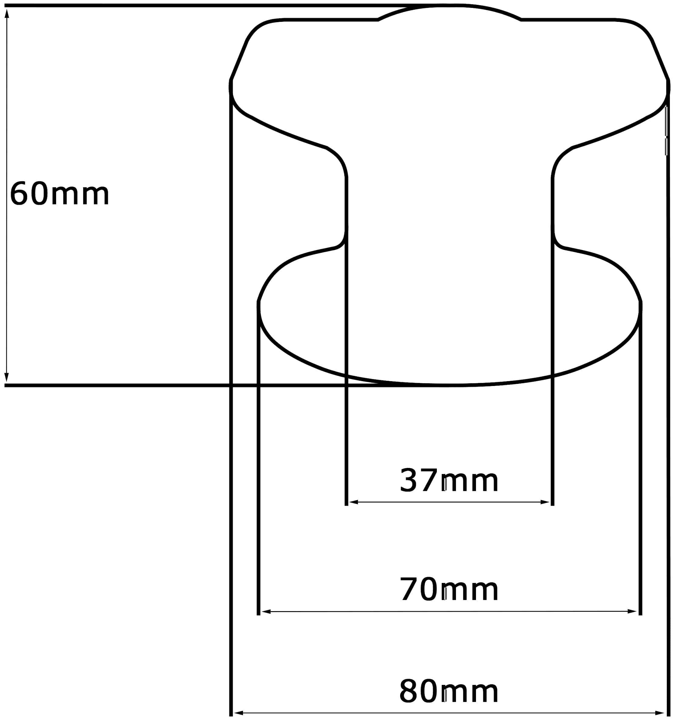 Bouton tirant de porte fixe Ø80 mm en aluminium Bronze poli - breveté - Orange / cuivré – Image 5