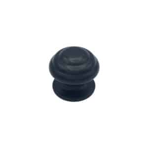 Bouton tirant de porte fixe Ø80 mm en aluminium Noir – breveté – lot de 6 Bouton