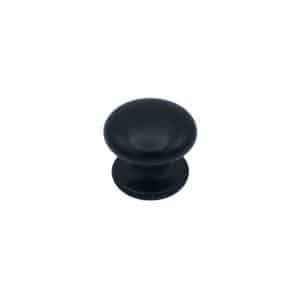 Bouton tirant de porte fixe Ø70 mm en aluminium Noir – breveté – lot de 6 Bouton