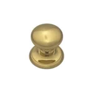 Bouton fixe de tirage de porte en Laiton Ø70 mm Laiton PVD Haute resistance – Jaune / doré