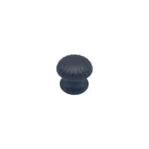 Bouton tirant de porte fixe Ø60 mm en aluminium Marron foncé – breveté – lot de 6 Bouton