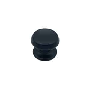 Bouton tirant de porte fixe Ø70 mm en aluminium Noir – breveté – lot de 6 Bouton