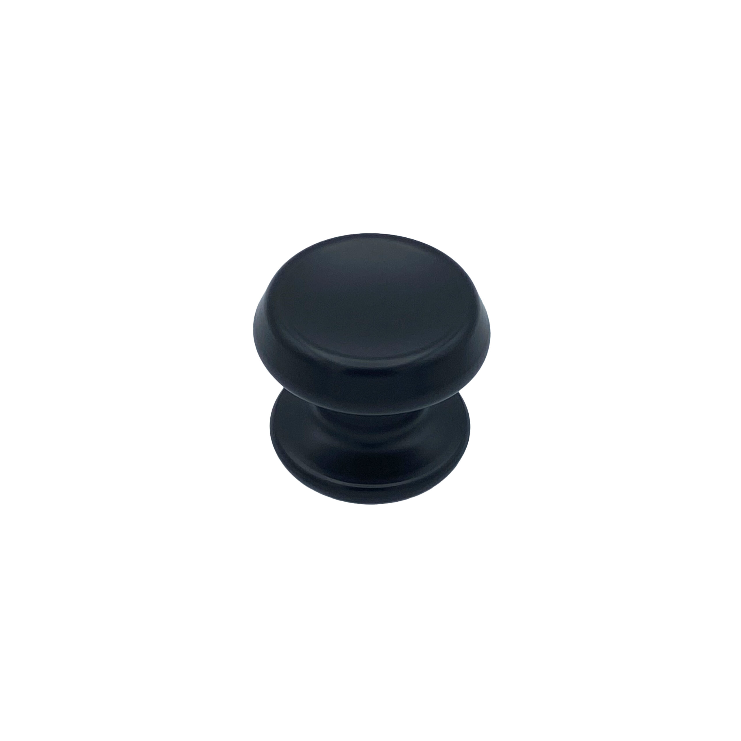 Bouton tirant de porte fixe Ø70 mm en aluminium Noir - breveté - lot de 6 Bouton