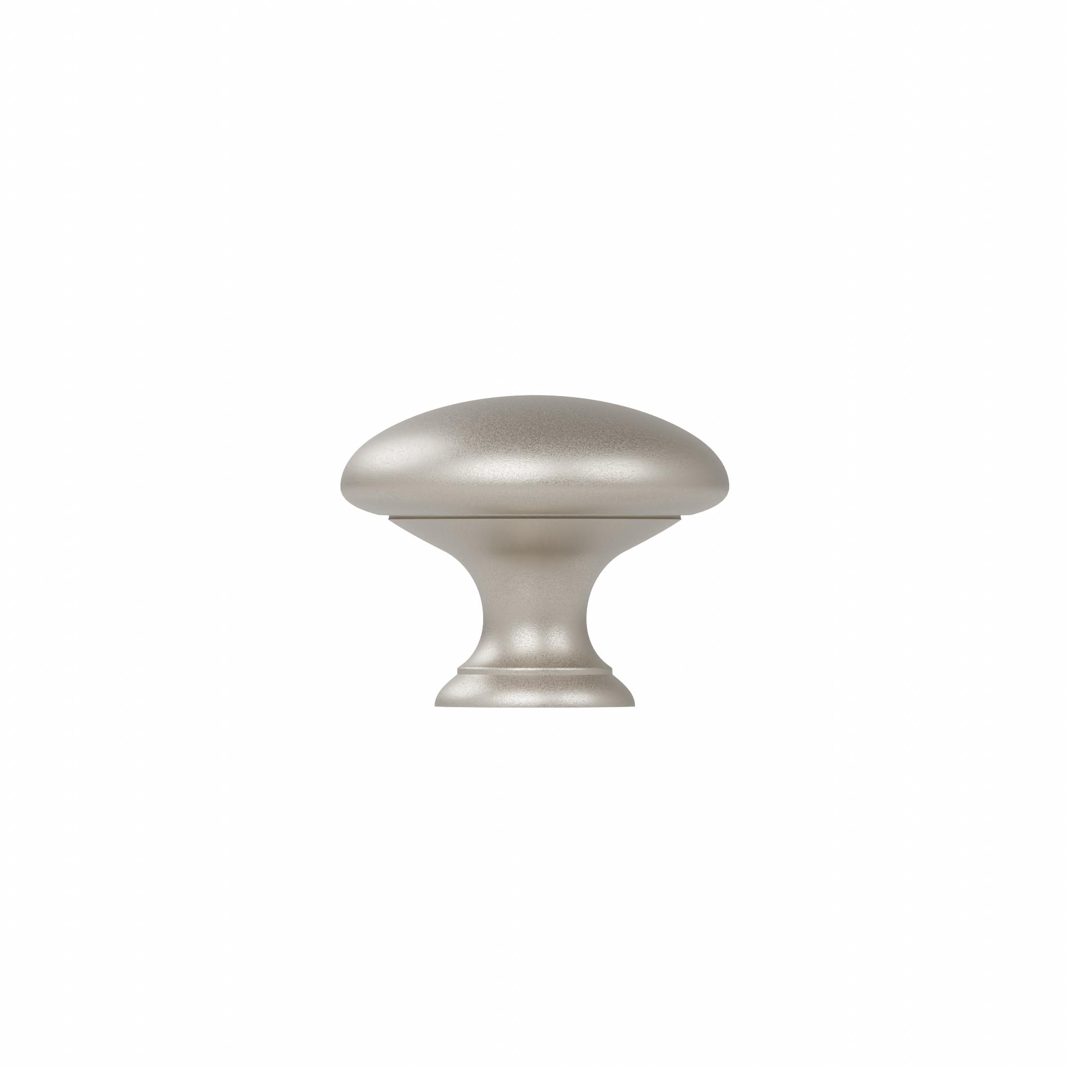 Bouton pour meuble Diamètre 30mm en zamac nickel galvanisé Lot de 25 - Gris / argent, Zamak – Image 3