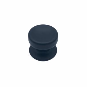 Bouton tirant de porte fixe Ø70 mm en aluminium Noir – breveté – lot de 6 Bouton