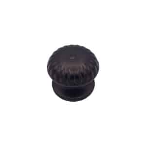 Bouton tirant de porte fixe Ø70 mm en aluminium  Marron foncé – breveté – lot de 6 Bouton