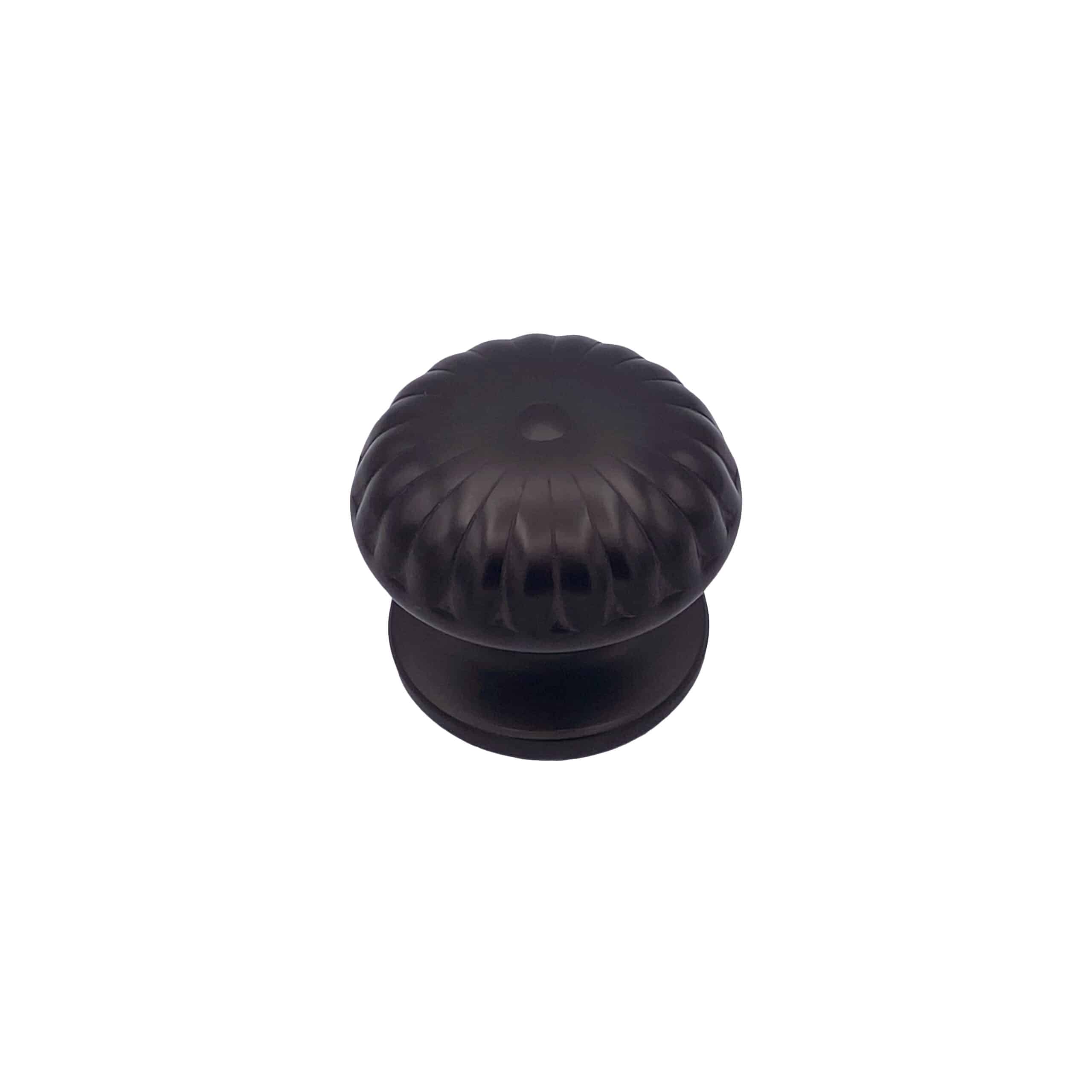 Bouton tirant de porte fixe Ø70 mm en aluminium Marron foncé - breveté - lot de 6 Bouton