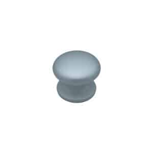 Bouton tirant de porte fixe Ø70 mm en aluminium Gris argent – breveté – Gris / argent