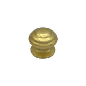 Bouton tirant de porte fixe Ø80 mm en aluminium Or poli – breveté – lot de 6 Bouton – Noir