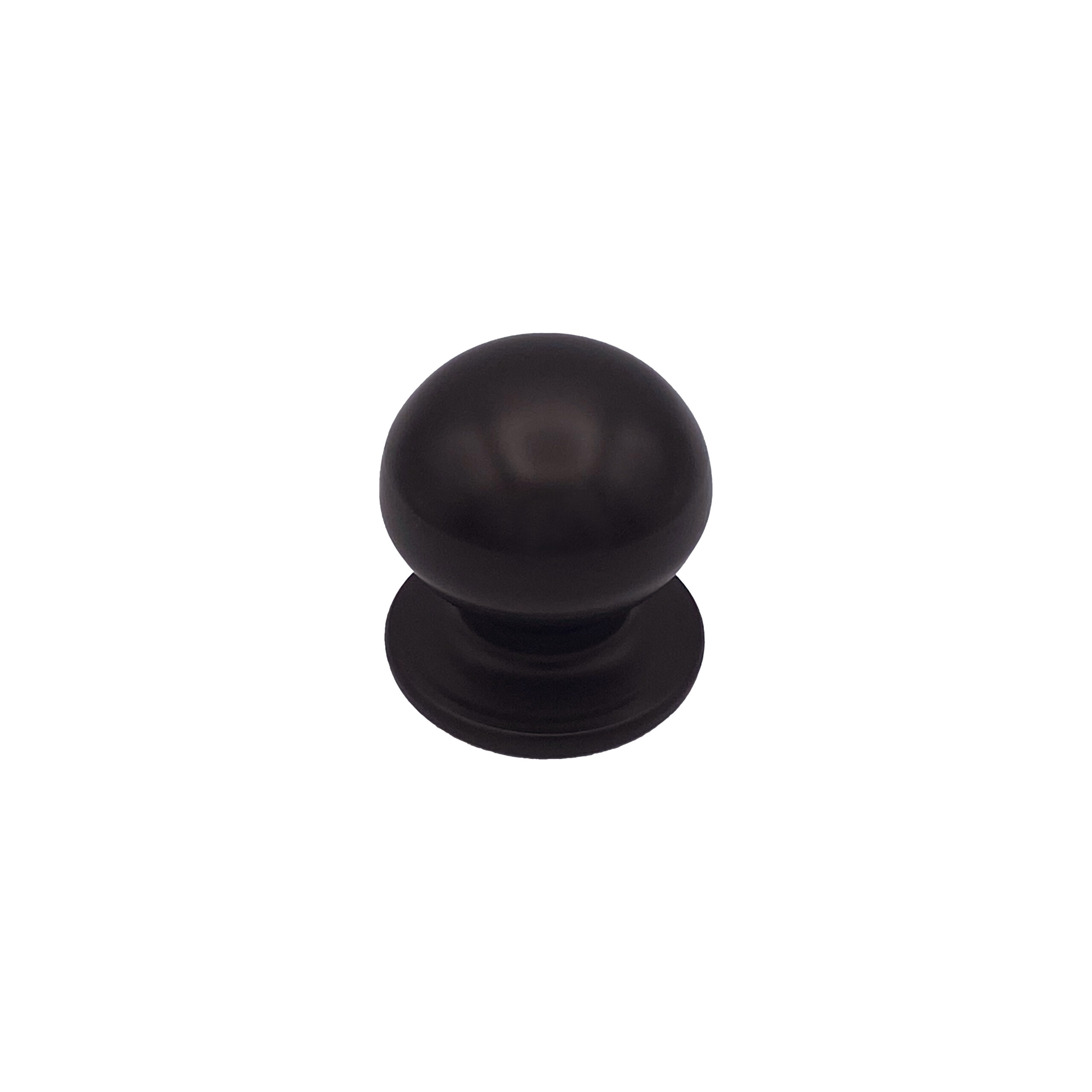 Bouton tirant de porte fixe Ø70 mm en aluminium Marron foncé - breveté - lot de 6 Bouton