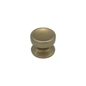Bouton tirant de porte fixe Ø70 mm en aluminium Bronze poli – breveté – Orange / cuivré