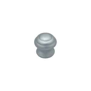 Bouton tirant de porte fixe Ø60 mm en aluminium Gris argent – breveté – Gris / argent