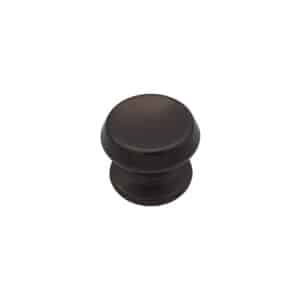 Bouton tirant de porte fixe Ø70 mm en aluminium  Marron foncé – breveté – lot de 6 Bouton