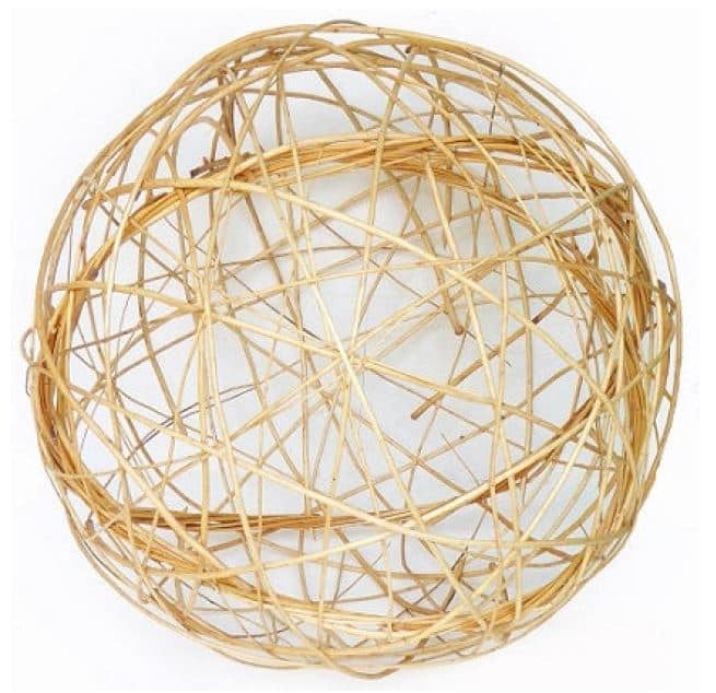 Boule en osier blanc "tupida" diamètre 100 cm