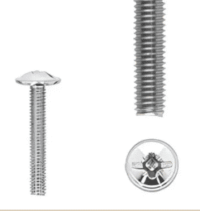 1 kit composés de  1 vis M4X25 mm  zinguée Lot de 25