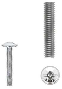 1 kit composés de  2 vis M4X25 mm zinguée Lot de 25
