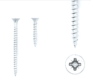 1 kit composés de  2 vis 4x25 mm + 2 vis 4x50 mm Vieil argent brillant Lot de 25
