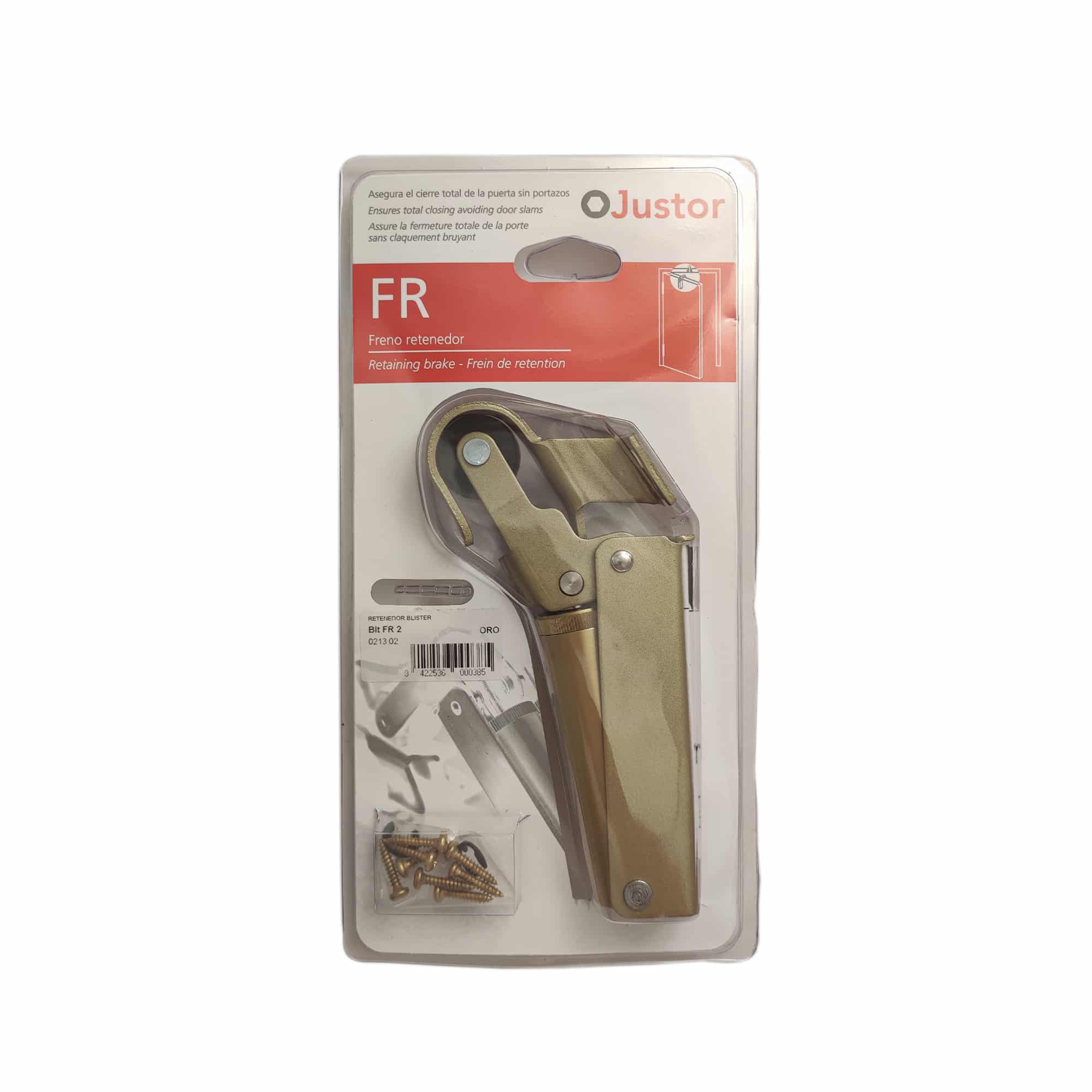 Frein de rétention force 30 N en aluminium Or pour porte jusqu’à 15 KG - Imagen 5