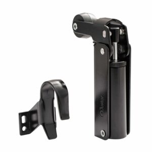 Frein de rétention force 30 N en aluminium Noir pour porte jusqu’à 15 KG