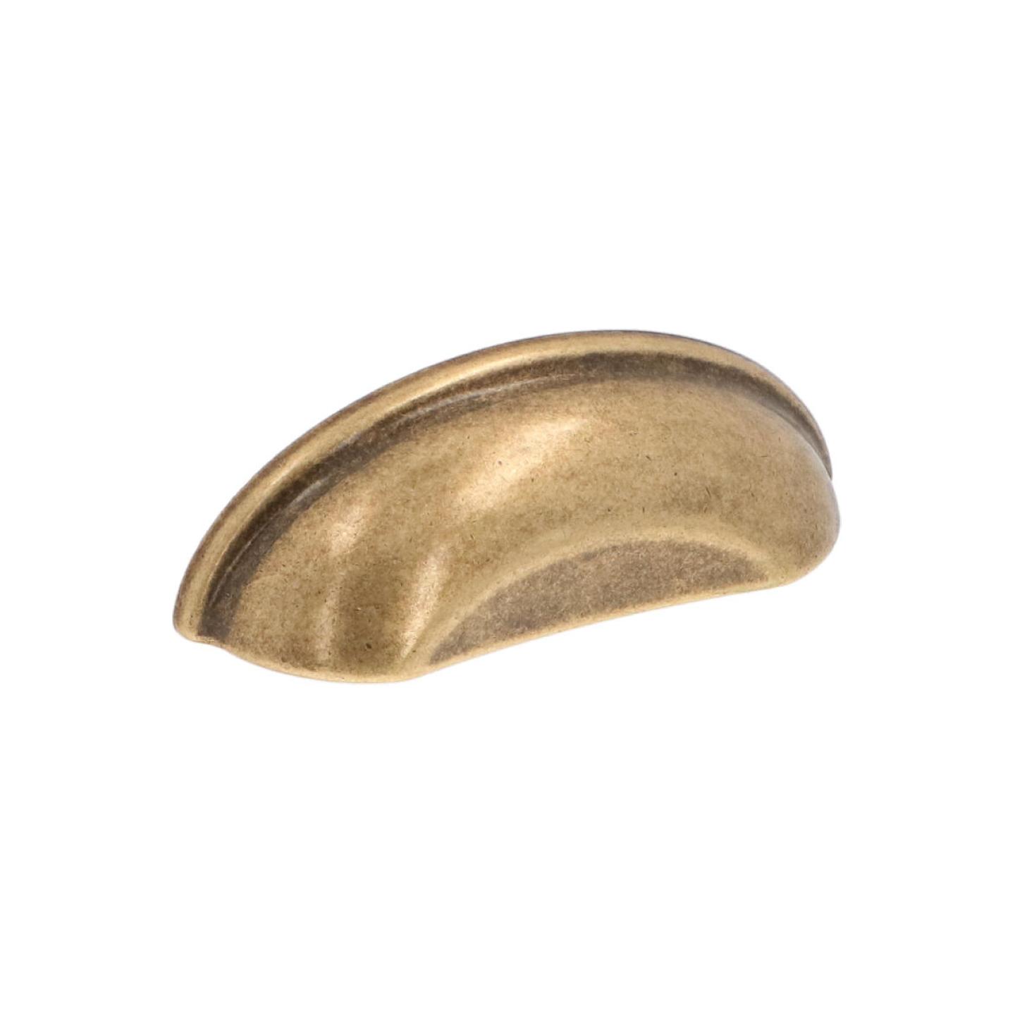 Poignée pour meubles en zamac Entraxe 64mm Florence antique - Marron, Zamak