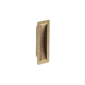 Poignée encastrée en zamac Entraxe 64mm Florence antique – Marron, Zamak