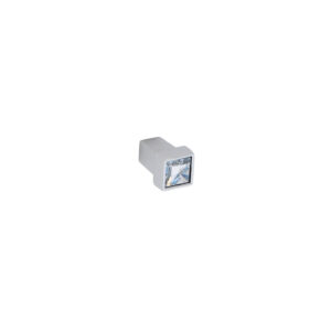 Bouton pour meubles en zamac et cristal Diamètre 13mm x 21 chrome poli – Gris / argent, Zamak