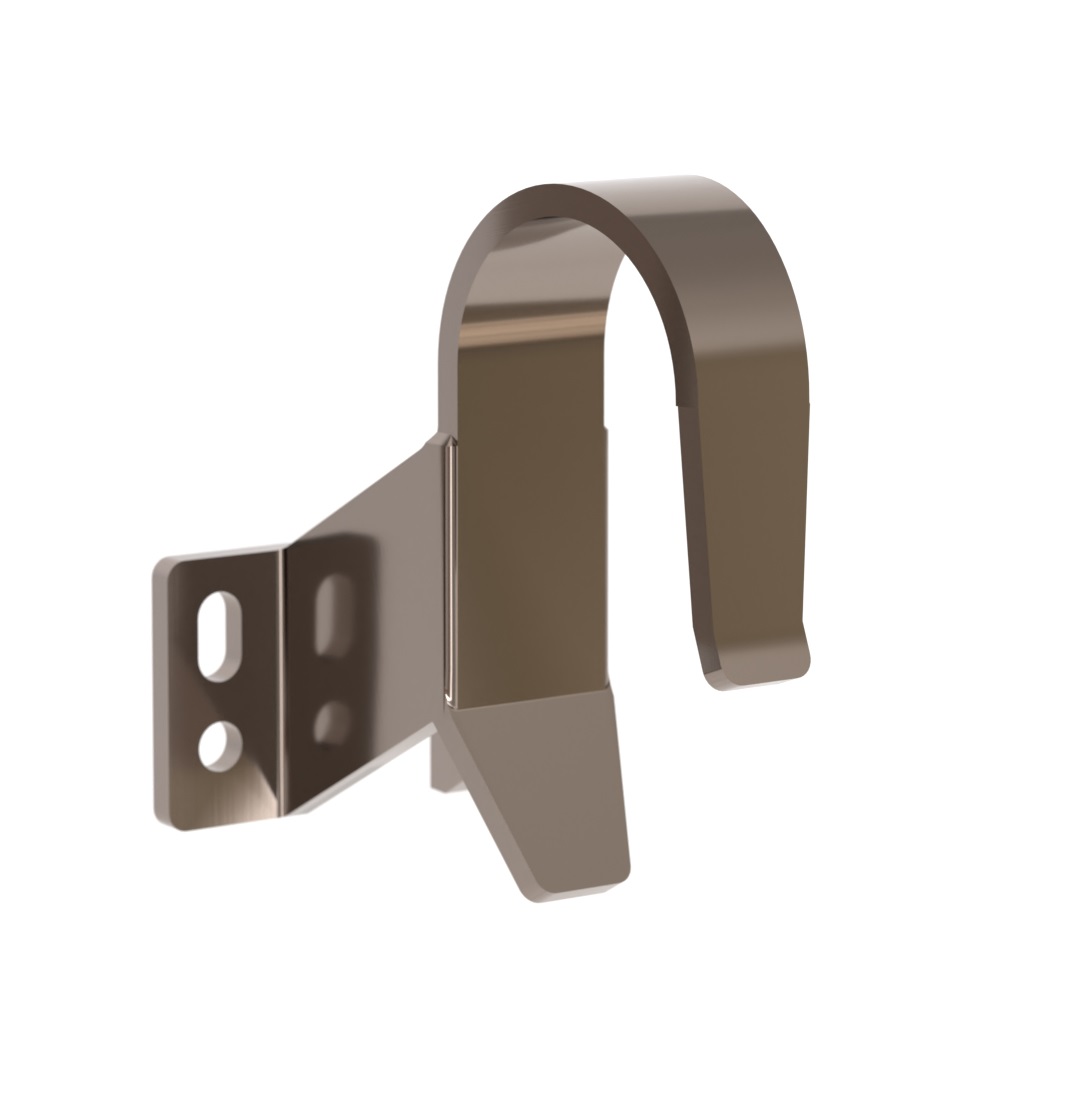 Crochet standard Aluminium Inox AISI 304 SST - Gris / argent, Acier inoxydable