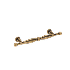 Poignée pour meubles en zamac Entraxe 96mm Florence antique – Marron, Zamak