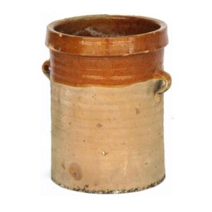Pot en Terre Cuite Artisanale, D 22cm – Marron, Potterie