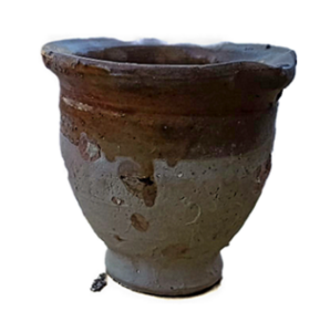 Mortier en céramique,13cm – Marron, Potterie