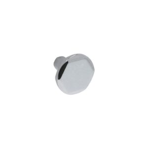 Bouton pour meubles en zamac Diamètre 30mm chrome poli – Gris / argent, Zamak