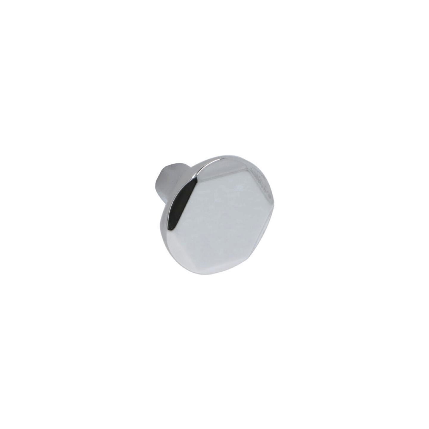 Bouton pour meubles en zamac Diamètre 30mm chrome poli - Gris / argent, Zamak