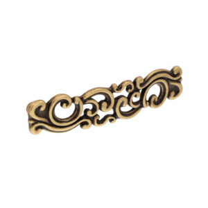 Poignée pour meubles en zamac Entraxe 96mm Florence antique – Marron, Zamak