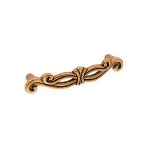 Poignée pour meubles en zamac Entraxe 96mm orvale – Orange / cuivré, Zamak