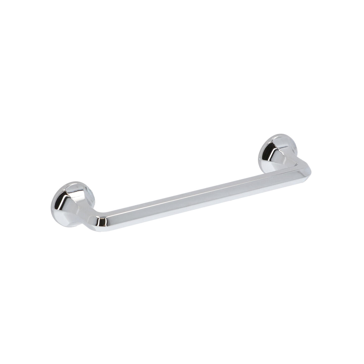 Poignée pour meubles en zamac Entraxe 128mm chrome poli - Gris / argent, Zamak
