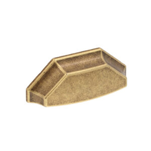 Poignée pour meubles en zamac Entraxe 64mm Florence antique – Marron, Zamak
