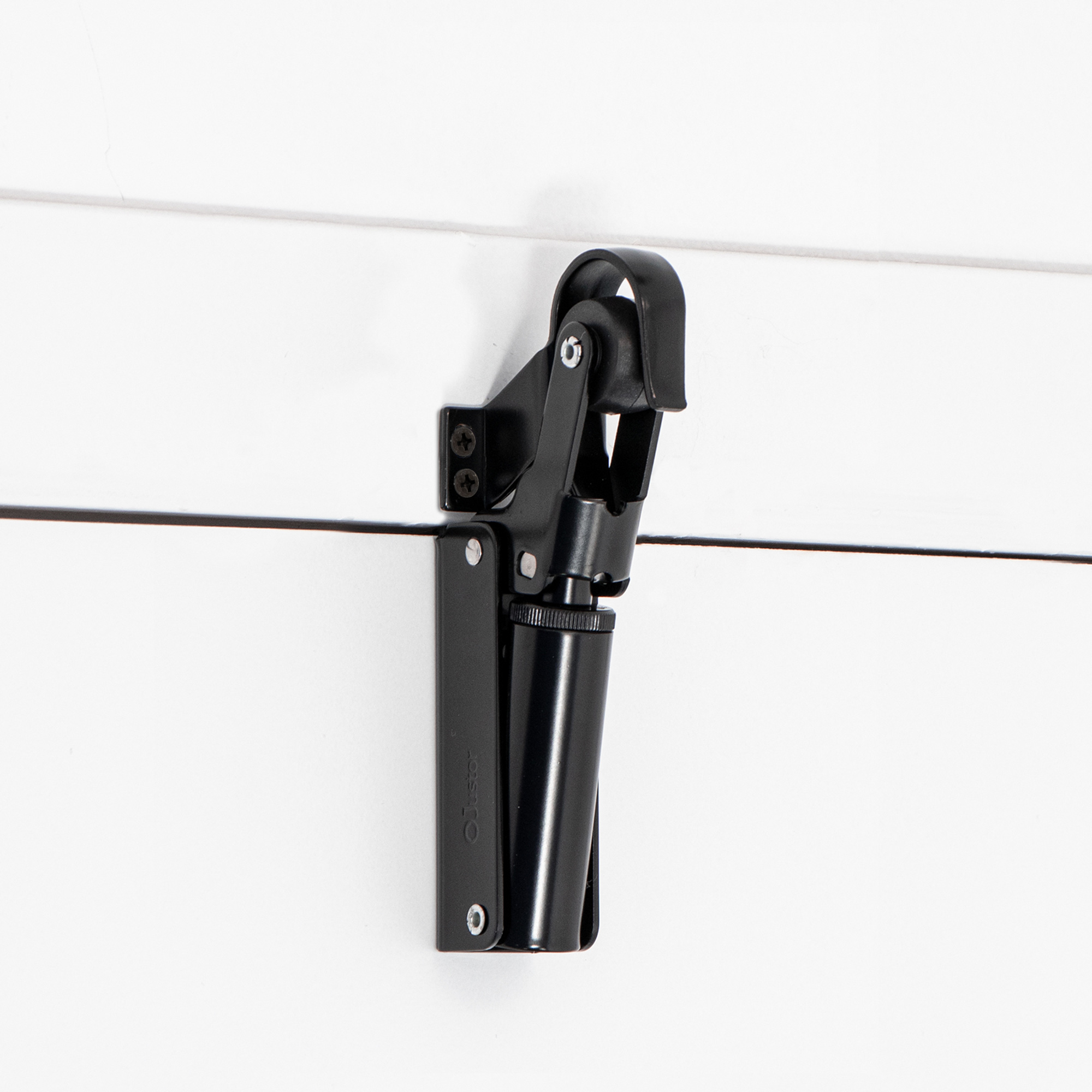 Frein de rétention Réglable force 30 a 60 N en aluminium anodisé noir, pour porte jusqu’à 40 KG – Image 3