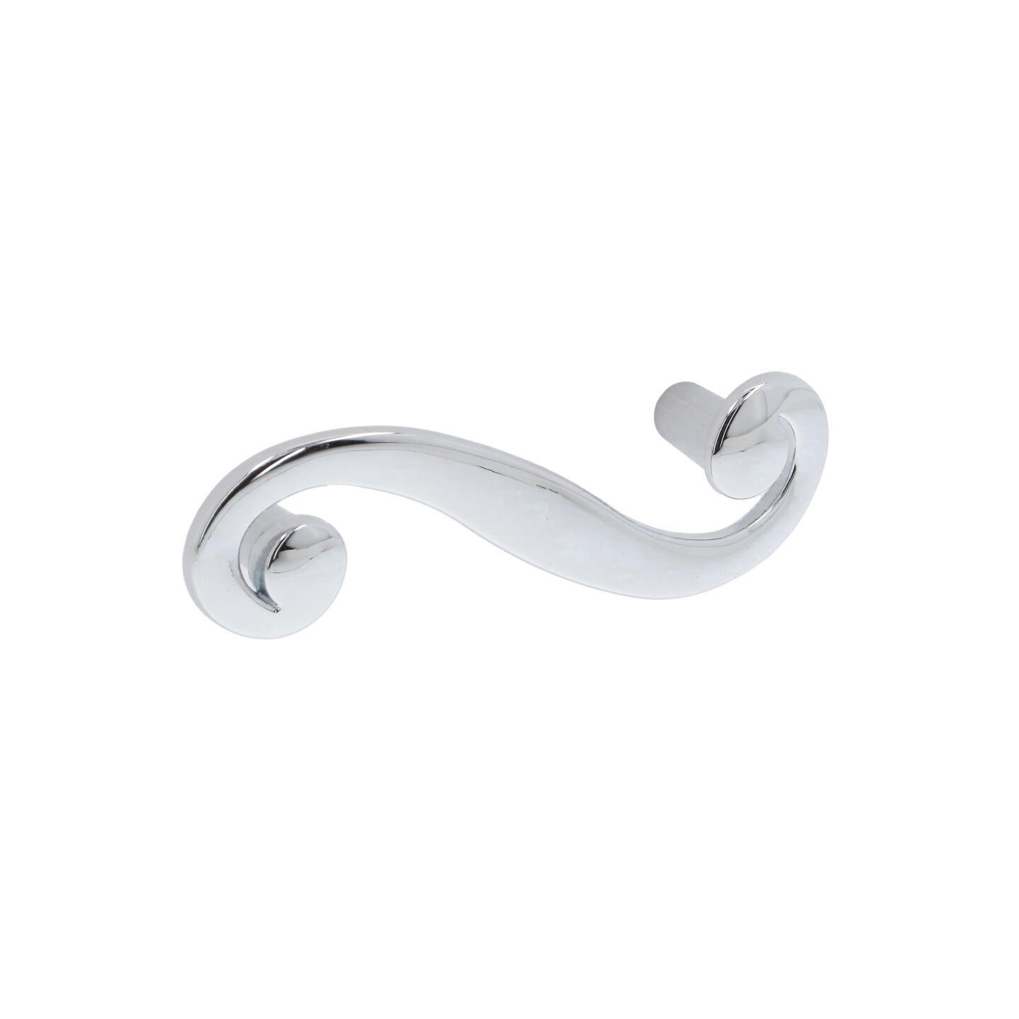Poignée pour meubles en zamac Entraxe 64mm chrome poli - Gris / argent, Zamak
