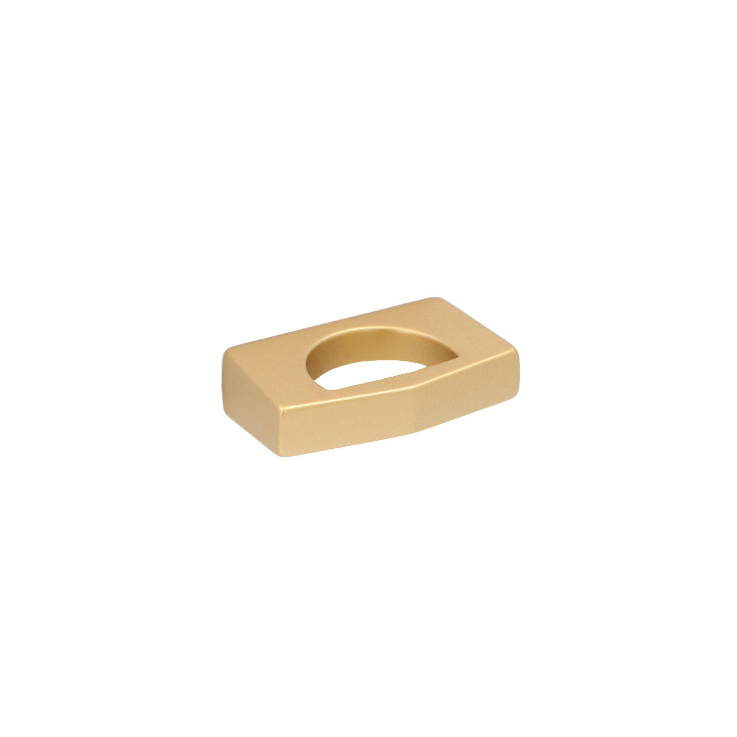 Bouton pour meubles en zamac Entraxe 32mm Alucover laiton - Jaune / doré, Zamak