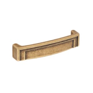 Poignée pour meubles en zamac Entraxe 96mm Florence antique – Marron, Zamak