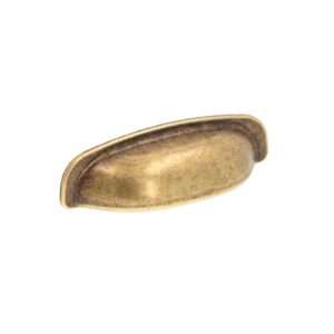 Poignée pour meubles en zamac Entraxe 64mm Florence antique – Marron, Zamak