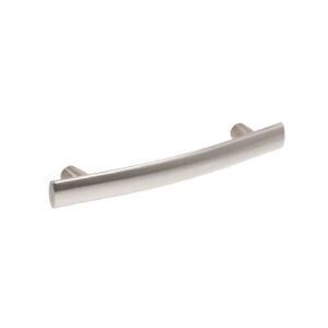 Poignée pour meubles en zamac Entraxe 128mm Nichel satiné – Gris / argent, Zamak