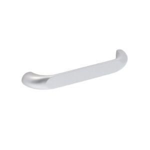 Poignée pour meubles en zamac Entraxe 128mm Aluminium mat verni – Gris / argent, Zamak