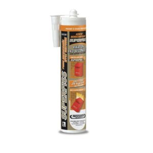 Colle de fixation avec maintient instantanée des pièces, extrêmement puissante, qui évite une fixation mécanique, qualité premium, Couleur Blanc. – MS polymère