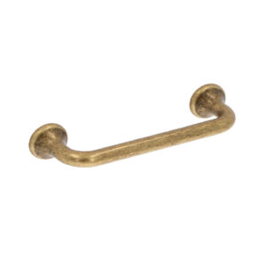 Poignée pour meubles en zamac Entraxe 96mm Florence antique – Marron, Zamak