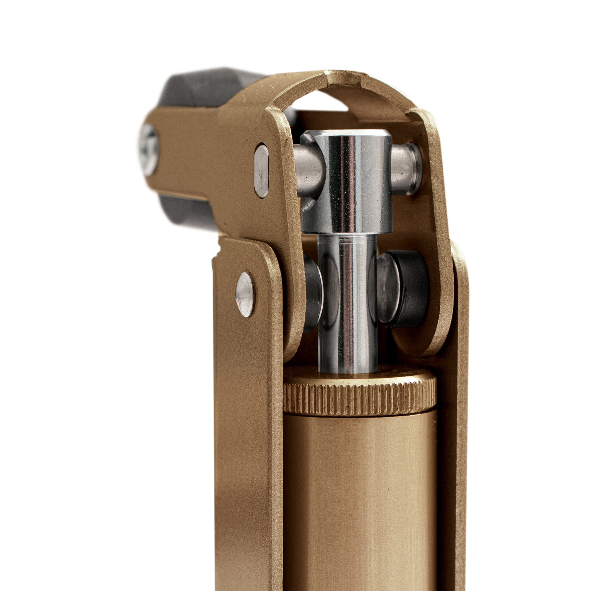Frein de rétention force 30 N en aluminium Bronze pour porte jusqu’à 15 KG - Orange / cuivré - Imagen 2
