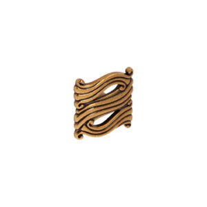 Bouton pour meubles en zamac Diamètre 38mm x 24 orvale – Orange / cuivré, Zamak