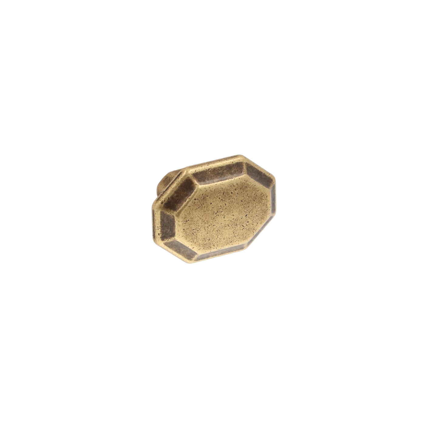 Bouton pour meubles en zamac Diamètre 38mm x 25 Florence antique - Marron, Zamak