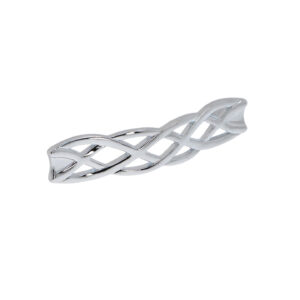 Poignée pour meubles en zamac Entraxe 96mm chrome poli – Gris / argent, Zamak