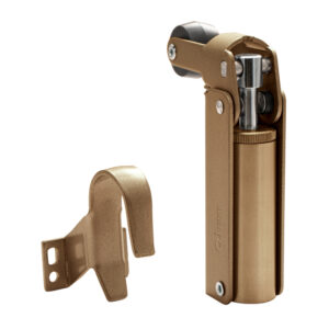 Frein de rétention Réglable force 60 a 80 N aluminium anodisé bronze, pour porte jusqu’à 80 KG. – Orange / cuivré